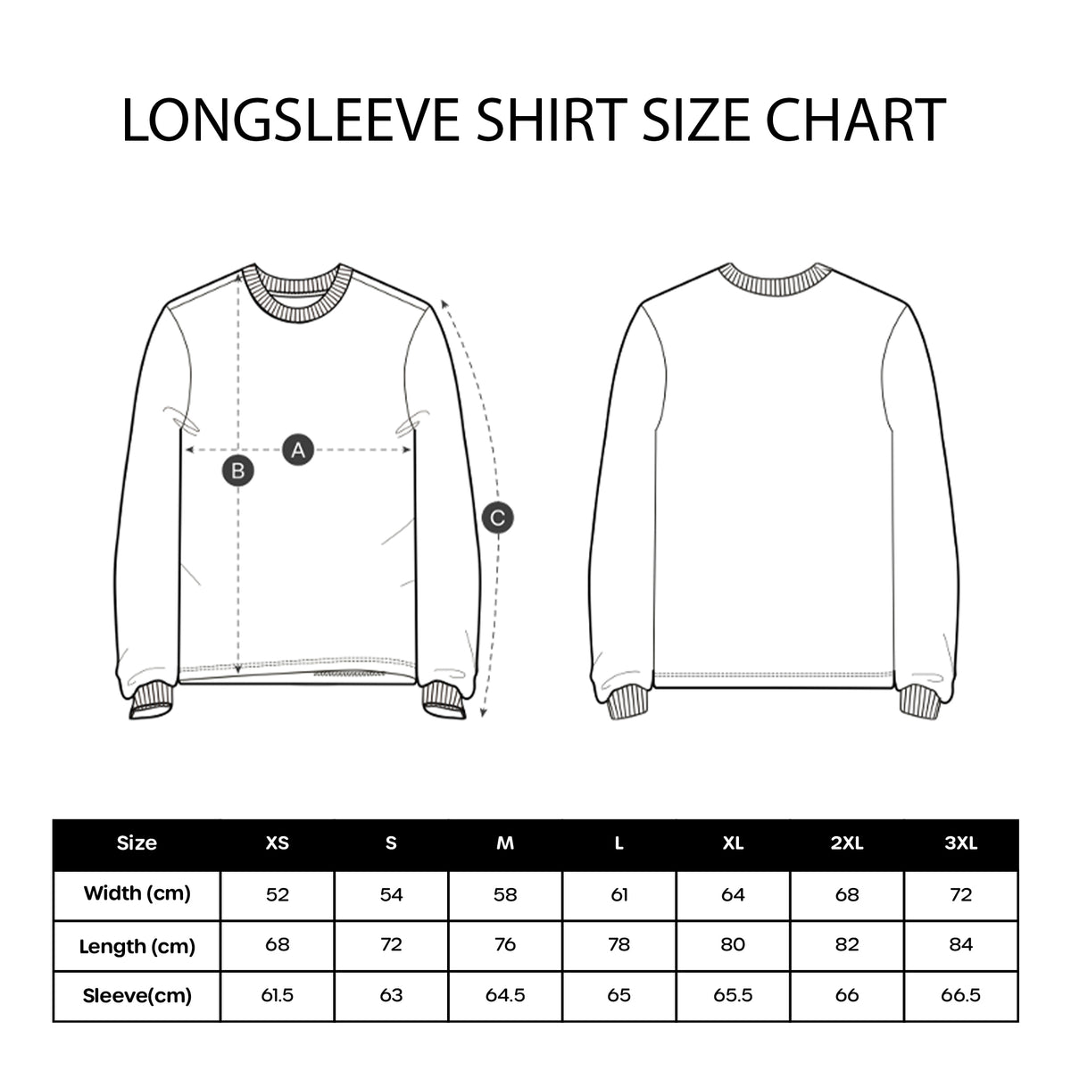 FREE THE HABIBIS - LONGSLEEVE (BLACK)