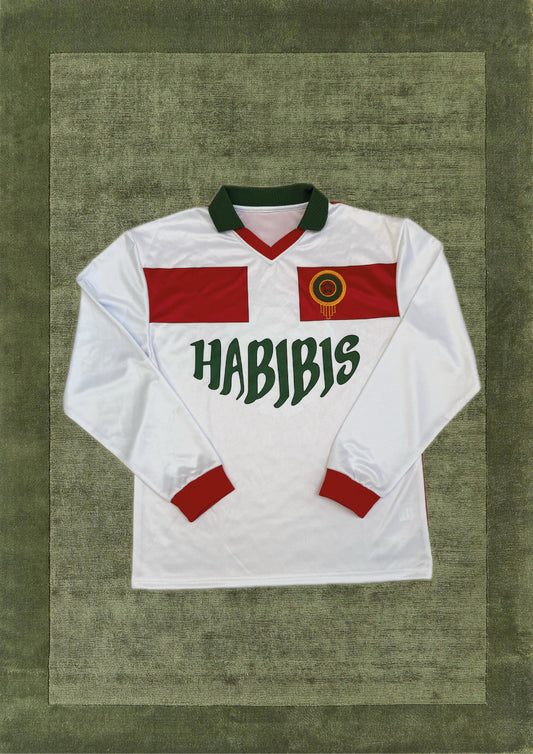Limited soccer shirt long sleeves with collar